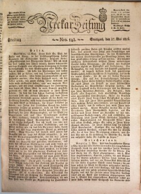 Neckar-Zeitung Freitag 27. Mai 1825