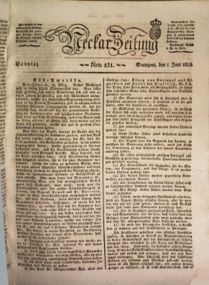 Neckar-Zeitung Sonntag 5. Juni 1825