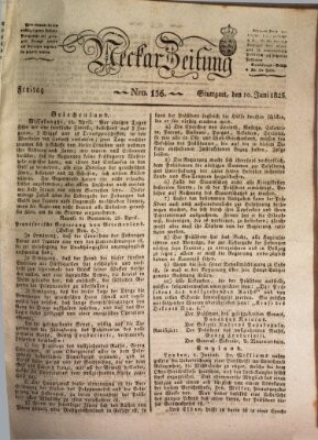 Neckar-Zeitung Freitag 10. Juni 1825