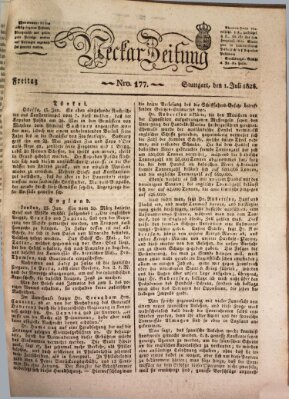 Neckar-Zeitung Freitag 1. Juli 1825