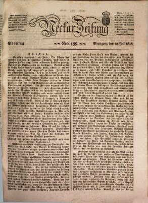 Neckar-Zeitung Sonntag 10. Juli 1825