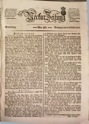 Neckar-Zeitung Sonntag 30. Oktober 1825