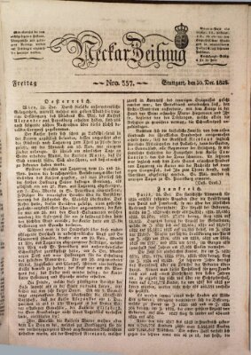 Neckar-Zeitung Freitag 30. Dezember 1825