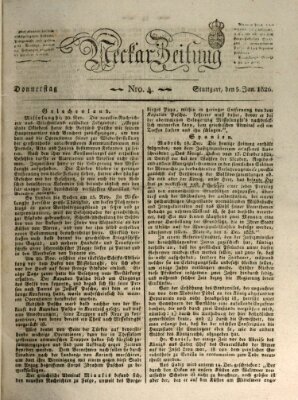 Neckar-Zeitung Donnerstag 5. Januar 1826