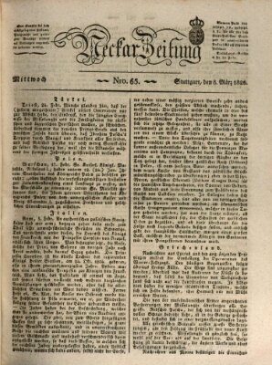 Neckar-Zeitung Mittwoch 8. März 1826