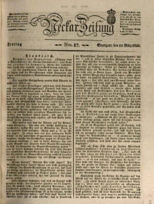 Neckar-Zeitung Freitag 10. März 1826