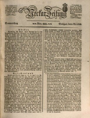 Neckar-Zeitung Donnerstag 4. Mai 1826