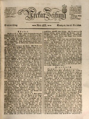 Neckar-Zeitung Donnerstag 18. Mai 1826