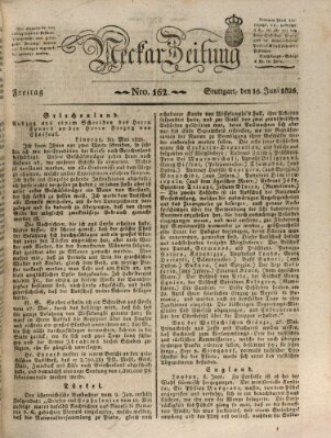 Neckar-Zeitung Freitag 16. Juni 1826