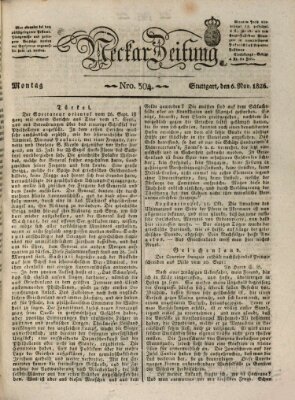 Neckar-Zeitung Montag 6. November 1826