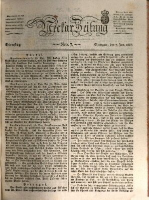 Neckar-Zeitung Dienstag 9. Januar 1827