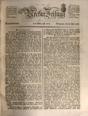 Neckar-Zeitung Samstag 24. Februar 1827