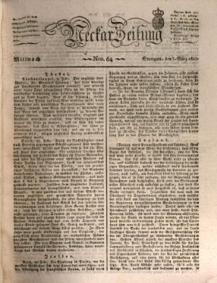 Neckar-Zeitung Mittwoch 7. März 1827