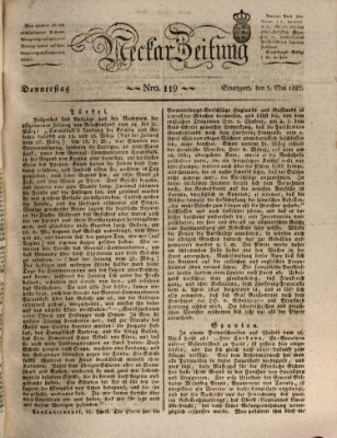 Neckar-Zeitung Donnerstag 3. Mai 1827