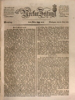 Neckar-Zeitung Montag 28. Mai 1827