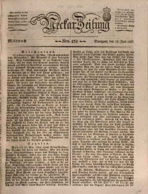 Neckar-Zeitung Mittwoch 13. Juni 1827