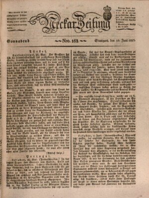 Neckar-Zeitung Samstag 16. Juni 1827