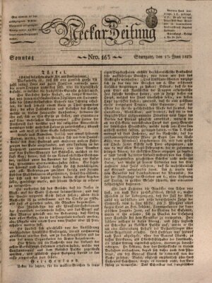 Neckar-Zeitung Sonntag 17. Juni 1827