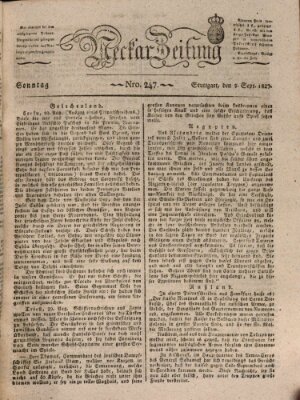 Neckar-Zeitung Sonntag 9. September 1827