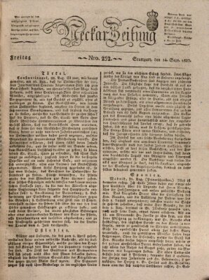 Neckar-Zeitung Freitag 14. September 1827