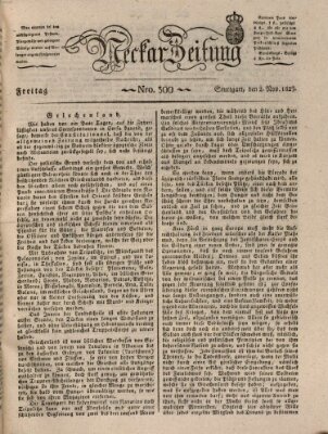 Neckar-Zeitung Freitag 2. November 1827