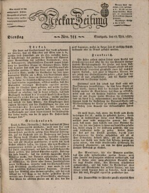 Neckar-Zeitung Dienstag 13. November 1827