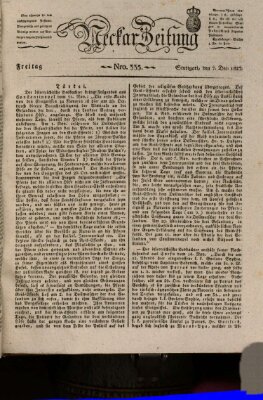 Neckar-Zeitung Freitag 7. Dezember 1827