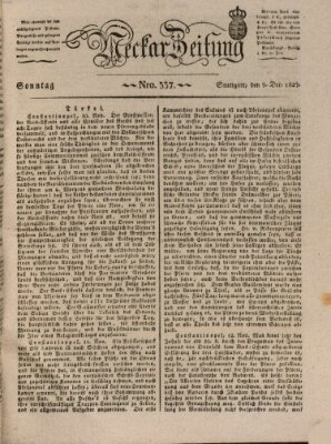 Neckar-Zeitung Sonntag 9. Dezember 1827