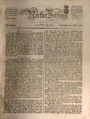 Neckar-Zeitung Dienstag 5. Februar 1828