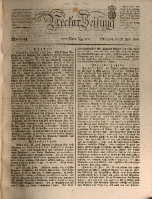 Neckar-Zeitung Montag 25. Februar 1828