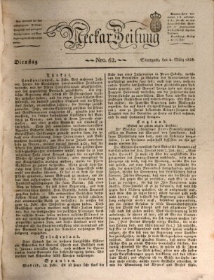 Neckar-Zeitung Dienstag 4. März 1828