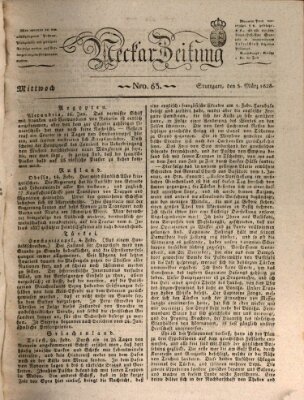 Neckar-Zeitung Mittwoch 5. März 1828