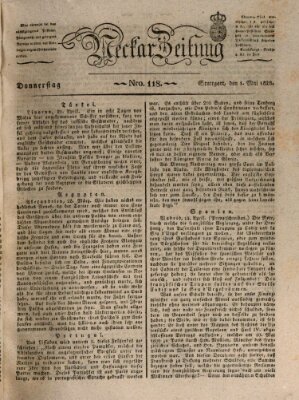 Neckar-Zeitung Donnerstag 1. Mai 1828