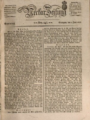 Neckar-Zeitung Sonntag 1. Juni 1828