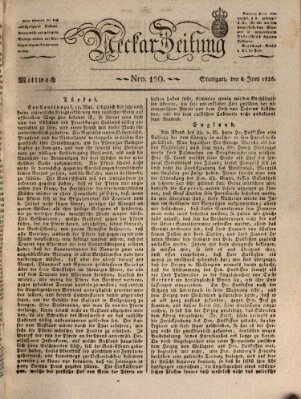 Neckar-Zeitung Mittwoch 4. Juni 1828