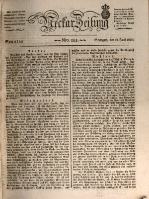 Neckar-Zeitung Sonntag 15. Juni 1828