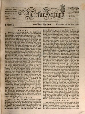 Neckar-Zeitung Freitag 20. Juni 1828