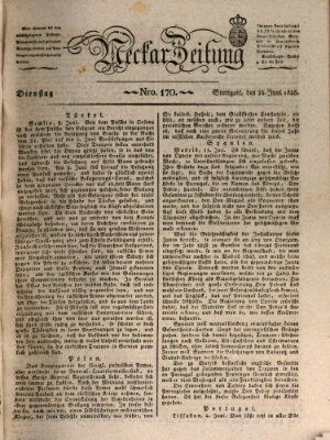 Neckar-Zeitung Dienstag 24. Juni 1828