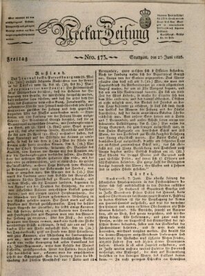 Neckar-Zeitung Freitag 27. Juni 1828