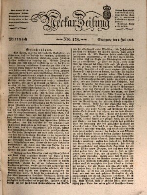 Neckar-Zeitung Mittwoch 2. Juli 1828