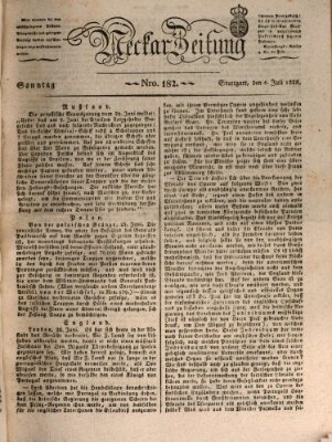 Neckar-Zeitung Sonntag 6. Juli 1828