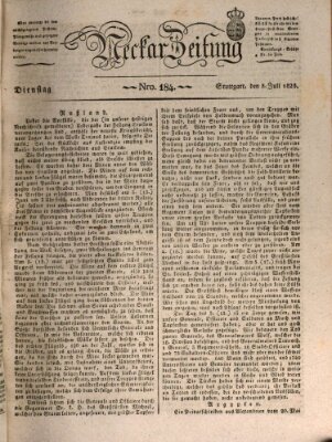 Neckar-Zeitung Dienstag 8. Juli 1828