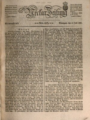 Neckar-Zeitung Samstag 19. Juli 1828