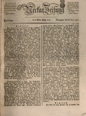 Neckar-Zeitung Freitag 29. August 1828