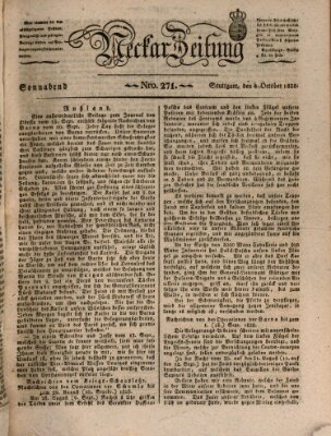 Neckar-Zeitung Samstag 4. Oktober 1828