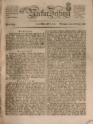 Neckar-Zeitung Freitag 10. Oktober 1828