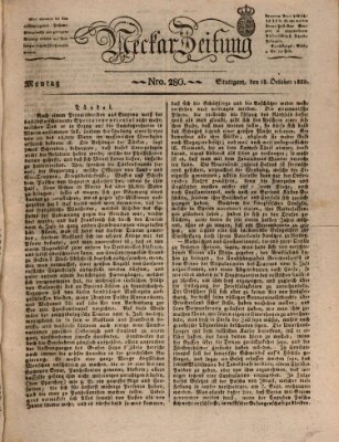 Neckar-Zeitung Montag 13. Oktober 1828