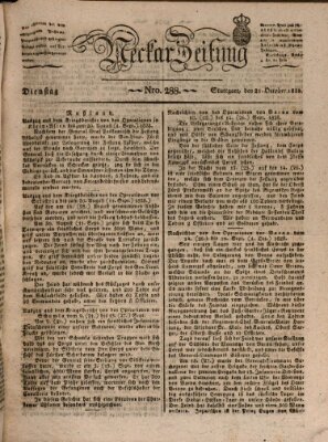 Neckar-Zeitung Dienstag 21. Oktober 1828