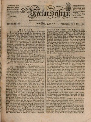 Neckar-Zeitung Samstag 1. November 1828