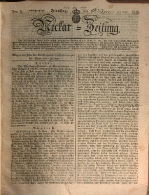 Neckar-Zeitung Dienstag 6. Januar 1829